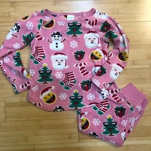 Children’s Place fleece Christmas pajamas